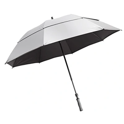 Abbildung von Bag Boy UV Wind Vent Golfschirm Silber, 62 Zoll