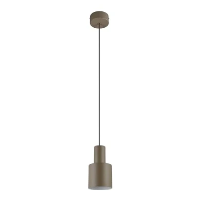 Abbildung von Trio Leuchten Pendelleuchte Agudo 319400141, Metall Taupe, exkl. 1x E27