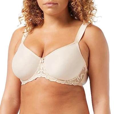 Abbildung von Triumph Minimizer Modern Finesse Bügel BH, Damen, Größe: 80, Neutral beige