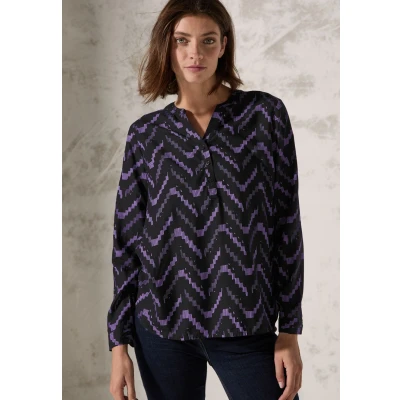 Abbildung von Cecil Bedruckte Bluse, Damen, Größe: Large, Lila