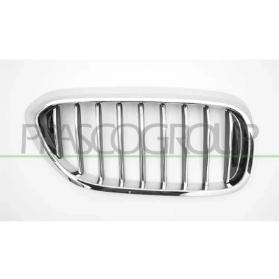 Abbildung von PRASCO BM0522003 Kühlergrill vorne rechts schwarz chrom BMW: 5 Touring, Limousine