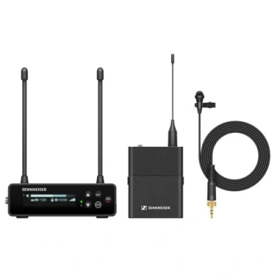 Abbildung von Sennheiser EW DP ME2 SET (R1 6) Tragbares digitales UHF Drahtlosmikrofonsystem mit Ansteckmikrofon Kugelcharakteristik Schwarz (700011)