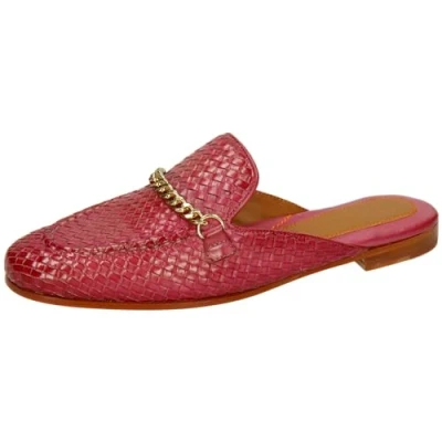 Abbildung von Melvin &amp; Hamilton Scarlett 77 Pantolette flach, Damen, Größe: 41, Fuxia/gold/tan/natural Schuhe