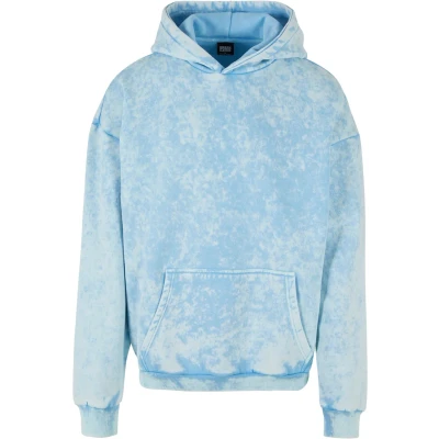 Abbildung von Urban Classics Towel Washed Hoody Kapuzenpullover, Herren, Größe: 4XL, Balticblue