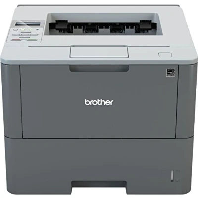 Abbildung von Brother HL L6250DN A4 monochrom Laserdrucker (46 Seiten/Min., Drucken, 1.200 x dpi, Print AirBag für 400.000 Seiten), grau