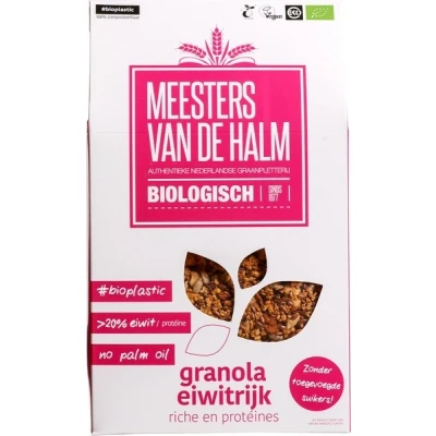 Abbildung von De Halm Bio Protein Müsli 350g Eiweißreich &amp; Ballaststoffreich