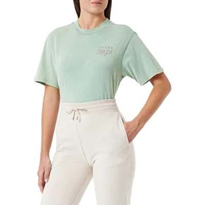 Abbildung von HUGO Women&#039;s Vintage Tee T Shirt, Open Green375, L