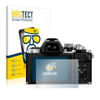 Abbildung von BROTECT Schutzglas für Olympus OM D E M10 Mark II Schutzfolie Panzer Folie Glas [Extrem Kratzfest 9H, Anti Fingerprint, Ultra Transparent]