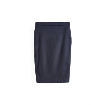 Abbildung von Next Tailored MIDI Pencil Skirt Bleistiftrock, Damen, Größe: 54, Blue