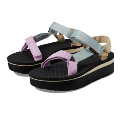 Abbildung von Teva Plateausandalette, Damen, Größe: 38, Multicolor Schuhe