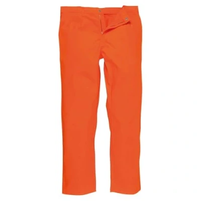Abbildung von BizWeld Trousers, colorOrange talla Large