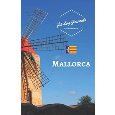 Abbildung von JetLagJournals Reisetagebuch Mallorca: Erinnerungsbuch zum Ausfüllen Selberschreiben für den Mallorca Urlaub