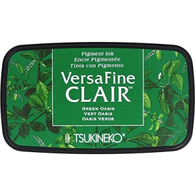 Abbildung von Tsukineko VersaFine Clair Oil Based Pigment Ink Vivid Green Oasis