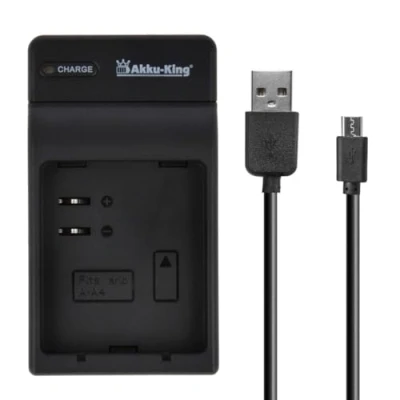 Abbildung von USB Akku Ladegerät kompatibel mit Netgear Arlo A 4a