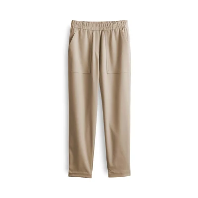 Abbildung von OPUS MYHA French Jogginghose, Damen, Größe: 36, Soft oat