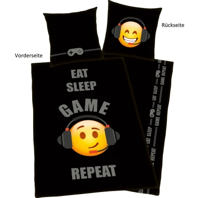 Abbildung von Herding Young Collection Wendebettwäsche &quot;Emotx&quot;, mit tollem Motiv