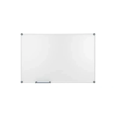 Abbildung von MAUL Whiteboard 2000 MAULpro 100 x 150 cm Magnetische Wandtafel aus Aluminium mit Stiftablage für Marker Trocken abwischbar Kratzfeste Oberfläche Quer und Hochformat Grau
