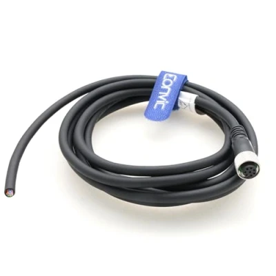 Abbildung von Eonvic M12 8 pin Industrial Sensor Connector Kabel Aviation Anschlusskabel (2M, Straight 8pin Female Cable)