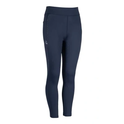 Abbildung von HKM Reitleggings Alice Kids Full Grip Dunkelgrün