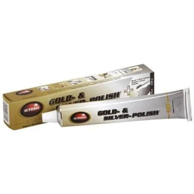 Abbildung von Autosol 01 001053 Gold und Silberpolitur mit Bürste Handschuh, 75 ml