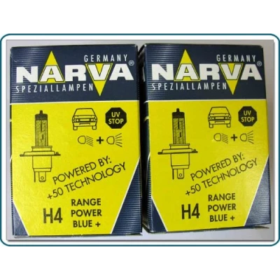 Abbildung von NARVA 486773000 Glühlampe, Fernscheinwerfer H4 12V 60/55W Halogen VOLKSWAGEN: Polo V Schrägheck, Multivan 5 (7HM, Caddy 3 Kombi, AUDI: A3 Schrägheck