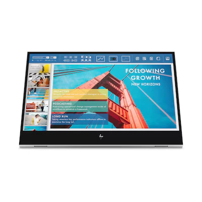 Abbildung von HP E14 G4 HSD 0073 F Portabler Monitor (35,6 cm/14 &quot;, 1920 x 1080 px, Full HD, 5 ms Reaktionszeit, 60 Hz, IPS LED)