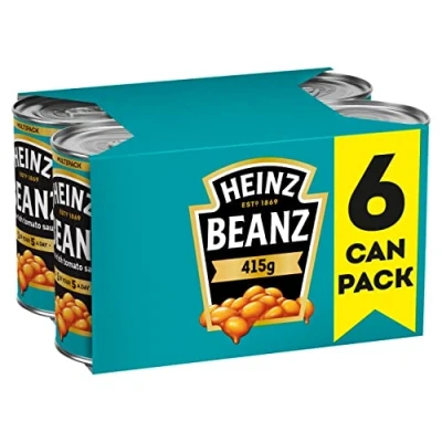 Abbildung von Heinz Baked Beanz 6x 415g Gebackene Bohnen in Tomatensauce