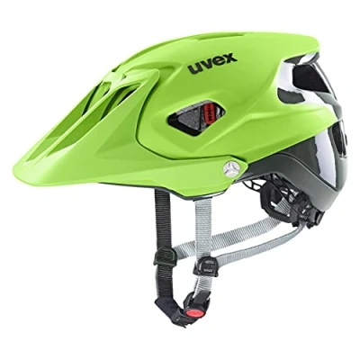 Abbildung von UVEX Quatro Integrale Lime Anthracite Matt 56 61 Fahrradhelm