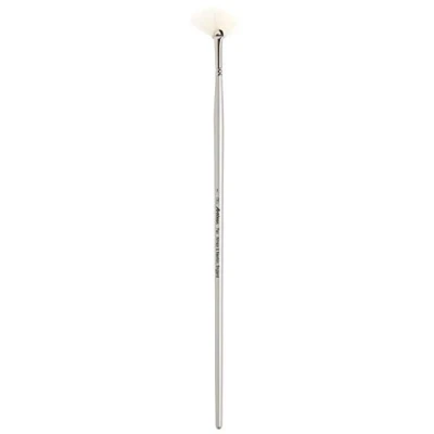 Abbildung von Winsor &amp; Newton 5528001 Artisan Synthetikfaser Pinsel mit Leistungsmerkmalen von Schweineborsten, robust und haltbar, perfekt für dickflüssige Öl Farbe Fächerpinsel langer Stiel Nr.1