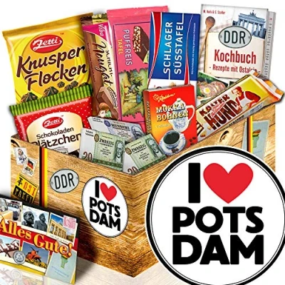 Abbildung von I love Potsdam Geschenk Schokoladen Ossi Set