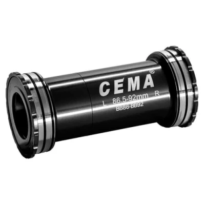 Abbildung von CEMA Halterungstasche BB89 Interlock Shimano Edelstahl Schwarz