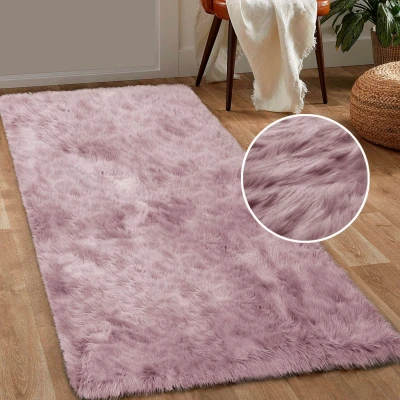 Abbildung von Home affaire Läufer &quot;Valeria&quot;, rechteckig, 60 mm Höhe, Kunstfell Läufer, besonders weich und flauschig, fußbodenheizungsgeeignet, pflegeleicht, ideale Teppiche für Wohnzimmer, Schlafzimmer, Esszimmer Diele/Flur