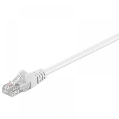 Abbildung von Goobay 68502 CAT 5e Patchkabel, U/UTP, Weiß, , 10.00 m Kabellänge
