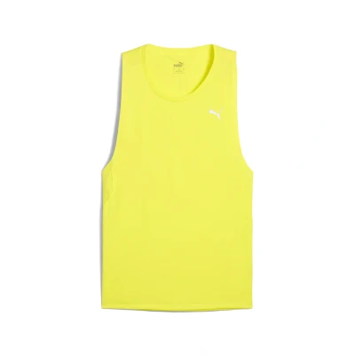 Abbildung von Puma RUN Velocity TANK Top, Herren, Größe: Large, Lemon sherbert