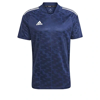 Abbildung von adidas Herren Condivo21 Jsy T Shirt, Navblu/White, S EU