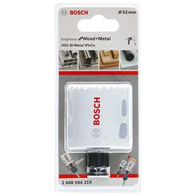 Abbildung von Bosch Professional Lochsäge Progressor for Wood &amp; Metal (Holz und Metal, Ø 52 mm, Zubehör Bohrmaschine)