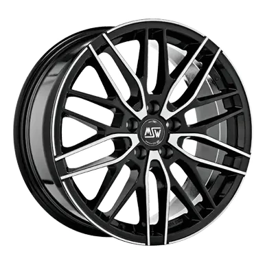 Abbildung von MSW (OZ) 72 gloss black full polished 8.0Jx18 5x112 ET42