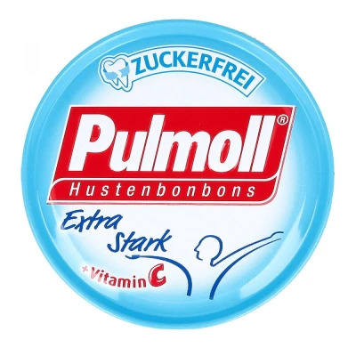Abbildung von Pulmoll Hustenbonbons extra stark zuckerfrei