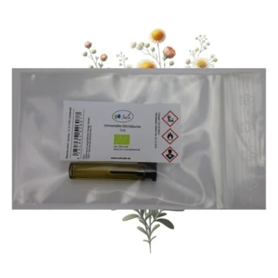 Abbildung von Sala Strohblumenöl Aroma Immortelle Öl naturrein BIO zum Verzehr 1 ml