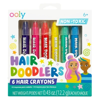 Abbildung von Haarfärbungsstifte Hair Doodlers, +6 Jahre, 6 Stück, Ooly