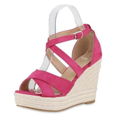 Abbildung von VAN HILL 840954 Plateausandaletten Schuhe
