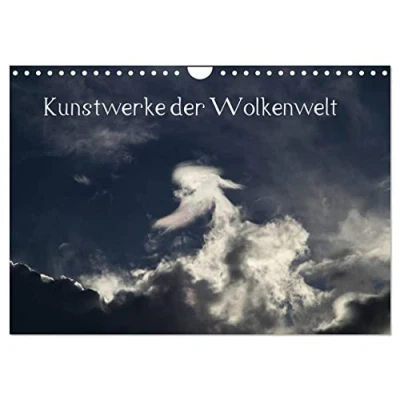 Abbildung von Wolken Kunstwerke (Wandkalender 2025 DIN A4 quer), CALVENDO Monatskalender