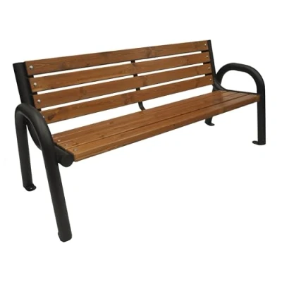 Abbildung von Primario Grande Gartenbank, Parkbank Holz Gartenmöbel, Outdoor Bank mit 350kg Tragfähigkeit Sitzbank Wetterfeste, Design Skandinavische (Primario Tick, 100cm Sitzlänge, CE)