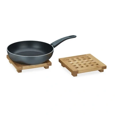 Abbildung von relaxdays Topfuntersetzer Untersetzer 2er Set