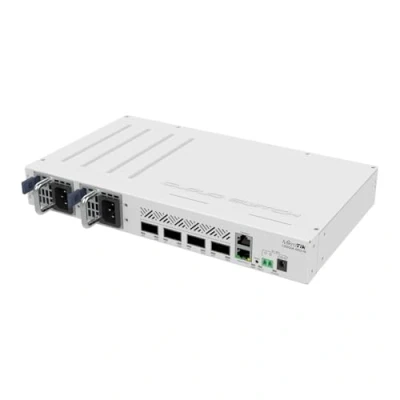 Abbildung von SwitchMIKROTIKCRS504 4XQ INRack 1U1x10Base T / 100Base TX4xQSFP28CRS504 IN