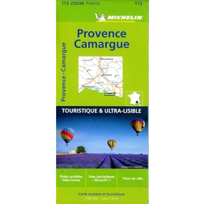 Abbildung von Michelin Provence Camargue: Straßen und Tourismuskarte 1:1.160.000 (MICHELIN Zoomkarten)