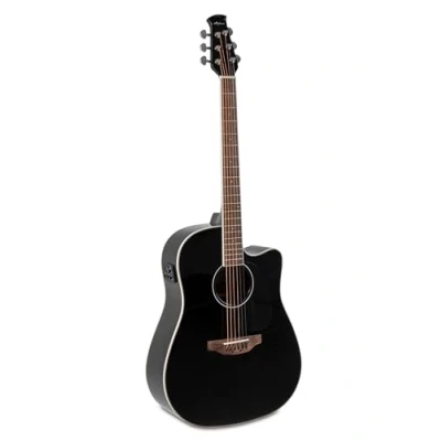 Abbildung von Applause E Akustikgitarre Wood Classics AED96 5HG Black Gloss Electro