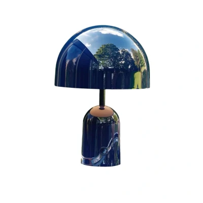Abbildung von Tom Dixon LED Akku Tischlampe Bell Portable, indigo, 28 cm