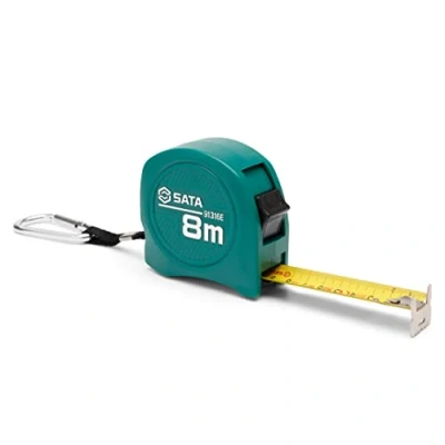 Abbildung von SATA ST91316E Bandmaß, Maßband 8m Breite 25mm, mit doppelseitiger Klinge