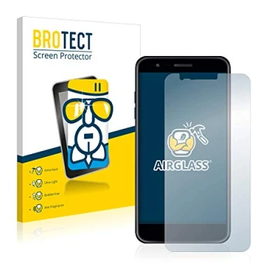 Abbildung von BROTECT Schutzglas für LG K11 Schutzfolie Panzer Folie Glas [Extrem Kratzfest 9H, Anti Fingerprint, Ultra Transparent]